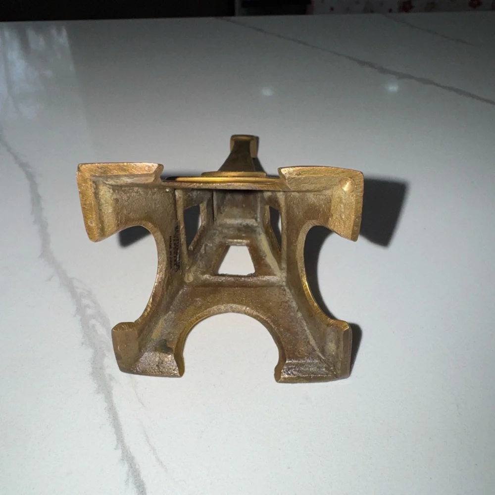 Brass Eiffel Tower Figurine By Restoration Hardware